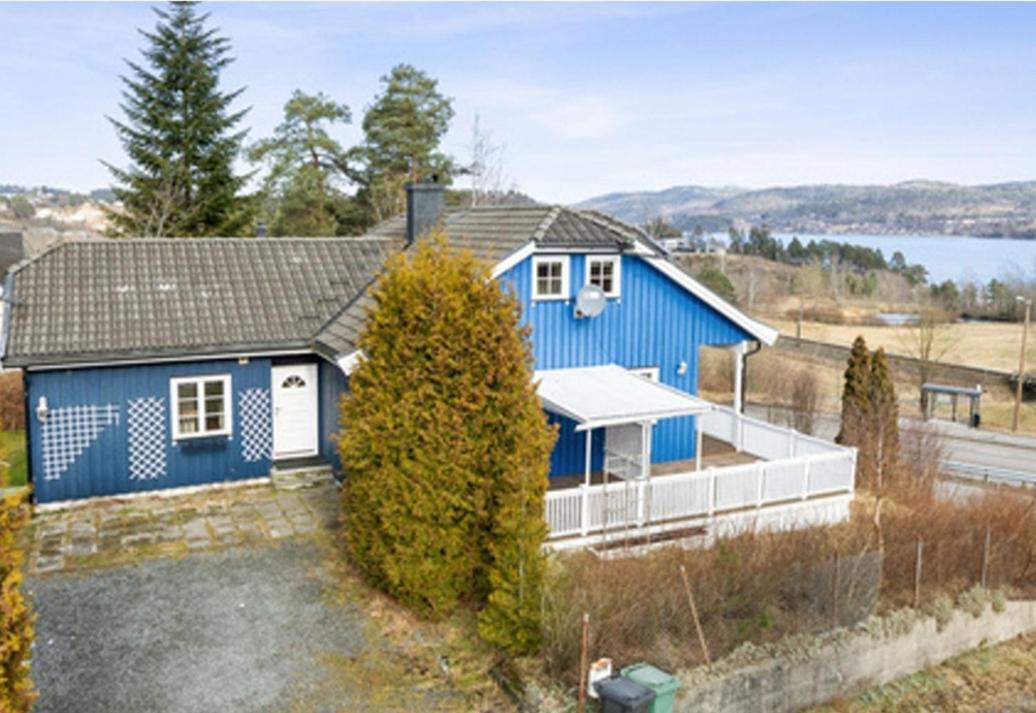 Blue House Brevik Porsgrunn Apartment Luaran gambar